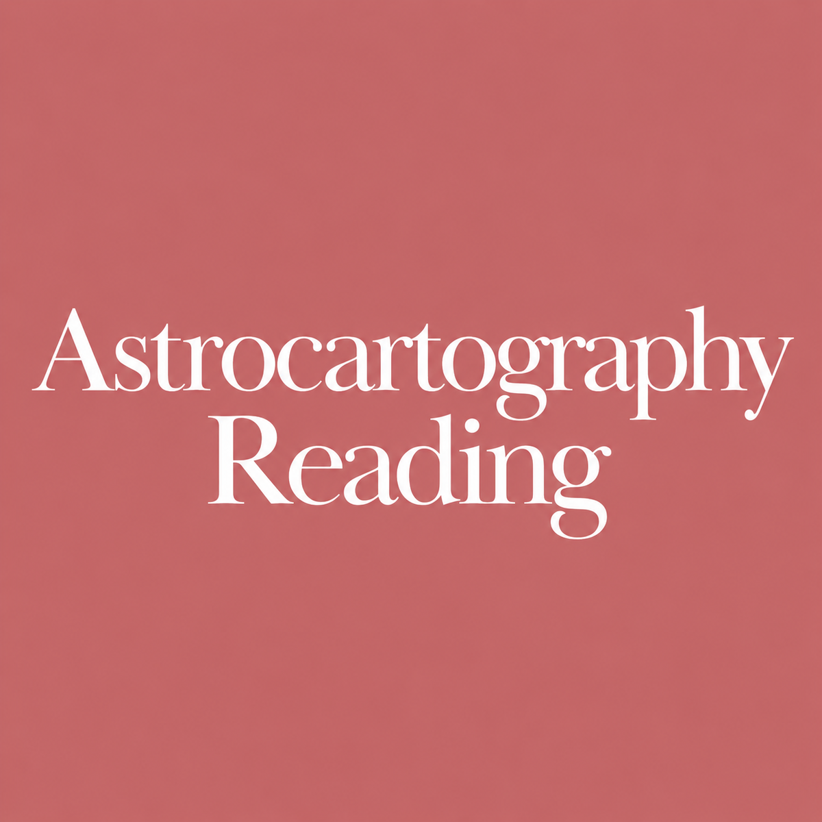Astrocartography Reading